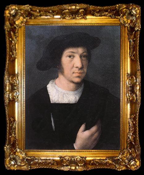 framed  Bernard van orley Portrait of a Man, ta009-2